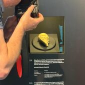 Una "cabeza de Baco" romana descubierta y sustraída en 1976 llega al Museo Bibat de Álava