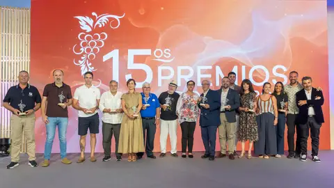 Os premios da D.O. Ribeiro recoñecen aos seus embaixadores en Vigo Os premios da D.O. Ribeiro recoñecen aos seus embaixadores en Vigo