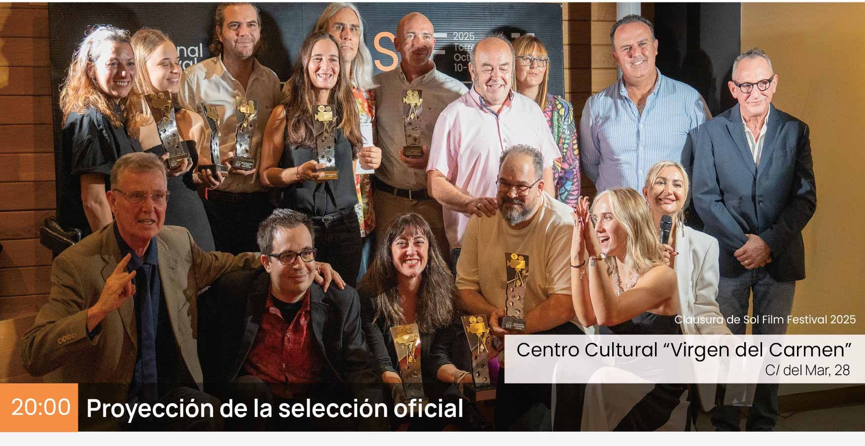 El XII Sol Film Festival convierte a Torrevieja en el centro del cortometraje con una edición dedicada a la mirada femenina El XII Sol Film Festival convierte a Torrevieja en el centro del cortometraje con una edición dedicada a la mirada femenina