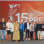Gala de los XV Premios D.O. Ribeiro en el Auditorio Mar de Vigo
