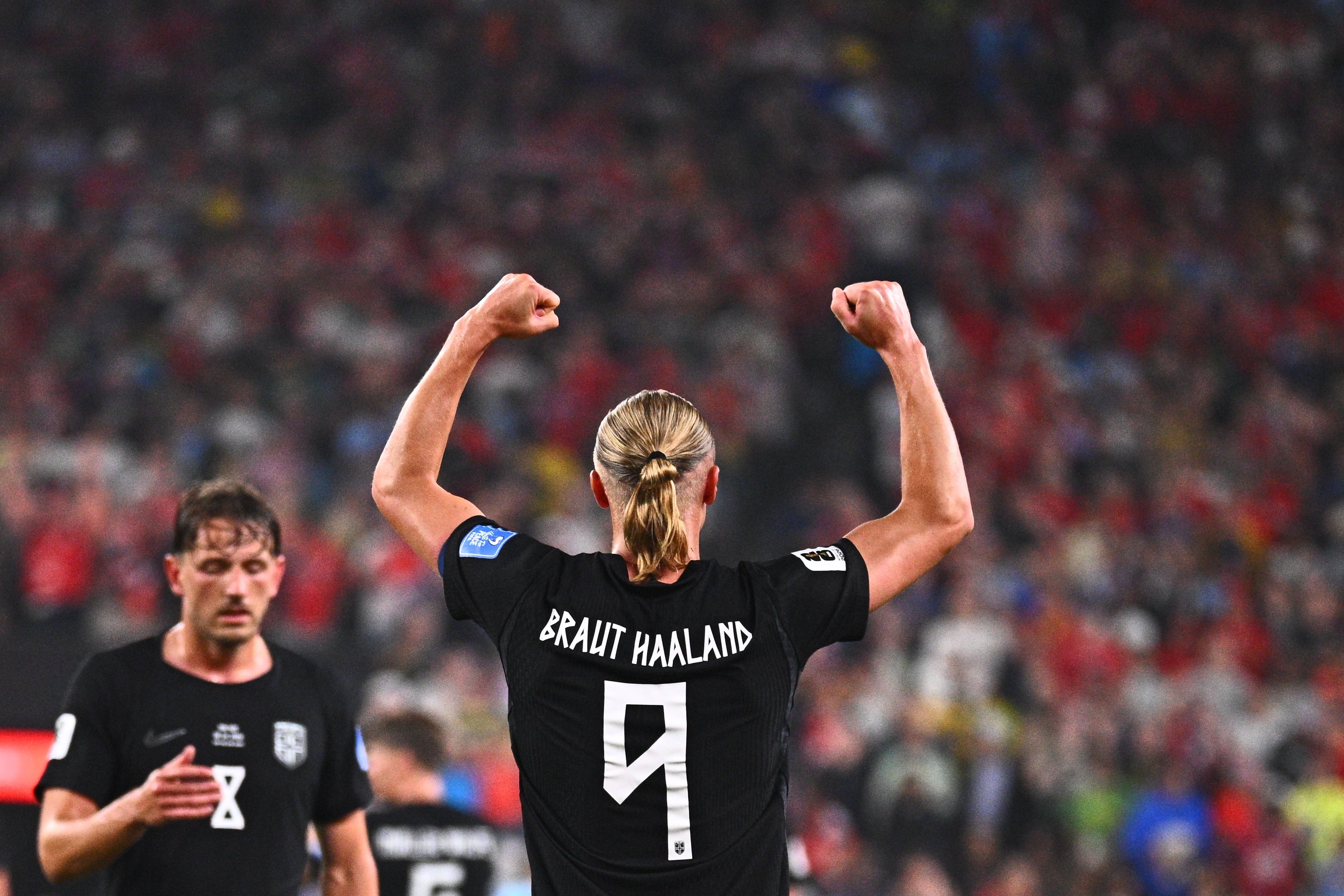 El jugador noruego Haaland durante un partido este Mundial 2026 El jugador noruego Haaland durante un partido este Mundial 2026