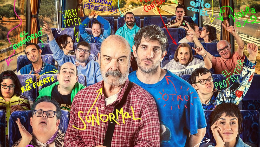 Imagen promocional de la película Haciendo amigos