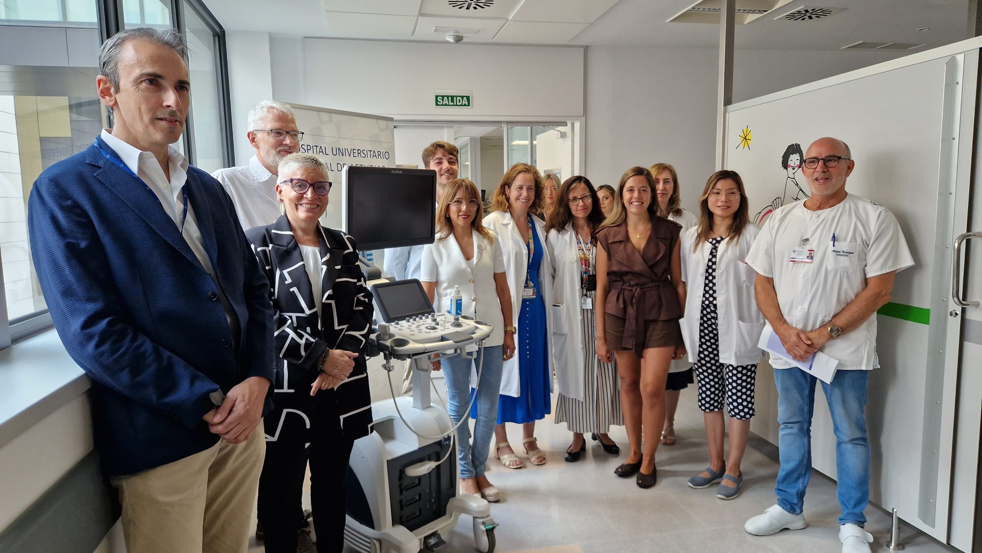 La Asociación Galbán dona un ecógrafo al Servicio de Cirugía Pediátrica del HUCA La Asociación Galbán dona un ecógrafo al Servicio de Cirugía Pediátrica del HUCA