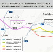El Ministerio de Transportes aprueba el estudio informativo para la variante de la N320 de Guadalajara