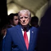 Donald Trump en una foto de archivo