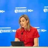 María Ubarretxena, portavoz del Gobierno vasco María Ubarretxena, portavoz del Gobierno vasco