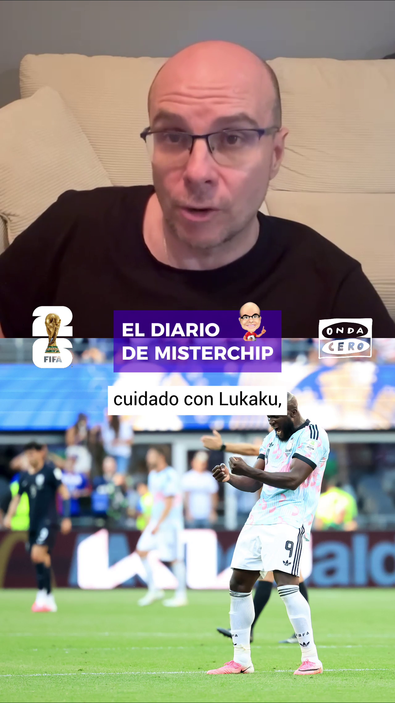 MisterChip advierte sobre la Bélgica que espera ante España en cuartos: "Cuidado con Lukaku" MisterChip advierte sobre la Bélgica que espera ante España en cuartos: "Cuidado con Lukaku"