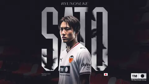 Ryunosuke Sato firma con el Valencia hasta 2031 Ryunosuke Sato firma con el Valencia hasta 2031