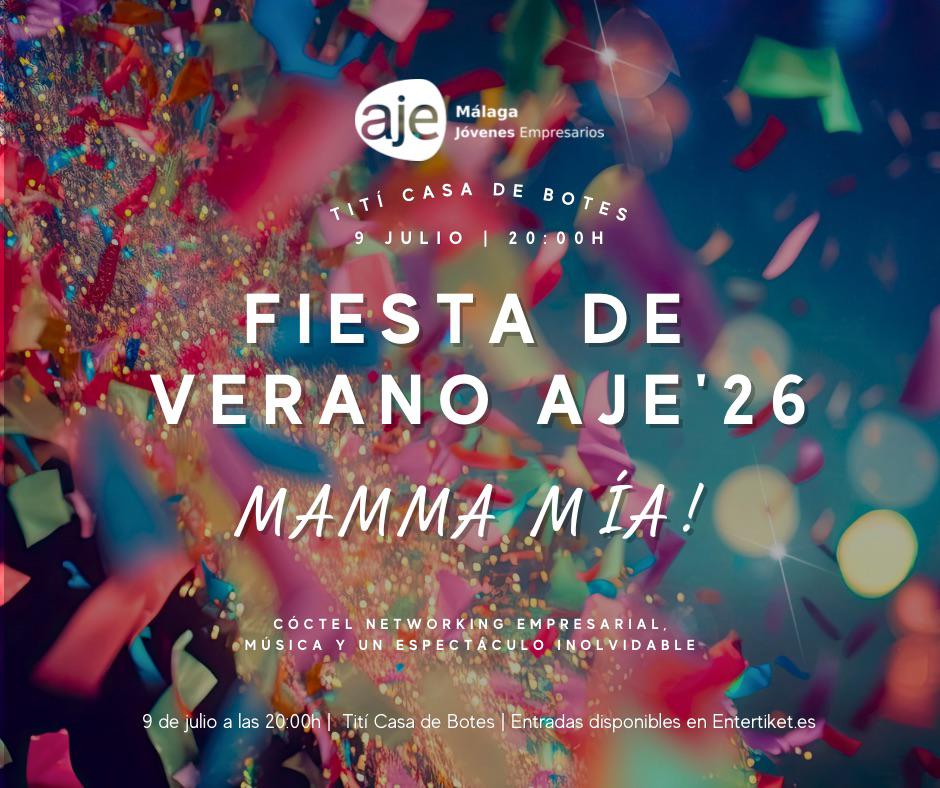 AJE celebra este jueves su habitual fiesta de verano AJE celebra este jueves su habitual fiesta de verano