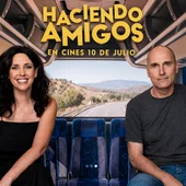David Marqués a la derecha, junto a la guionista de la película Marta González de Vega David Marqués a la derecha, junto a la guionista de la película Marta González de Vega