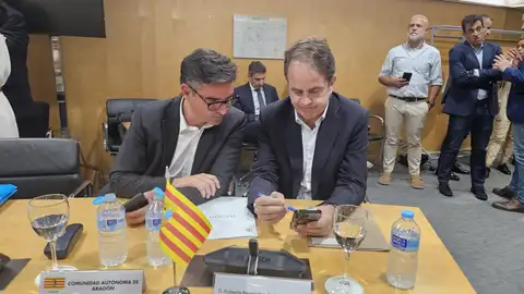 Bermúdez de Castro en la reunión del Consejo Bermúdez de Castro en la reunión del Consejo