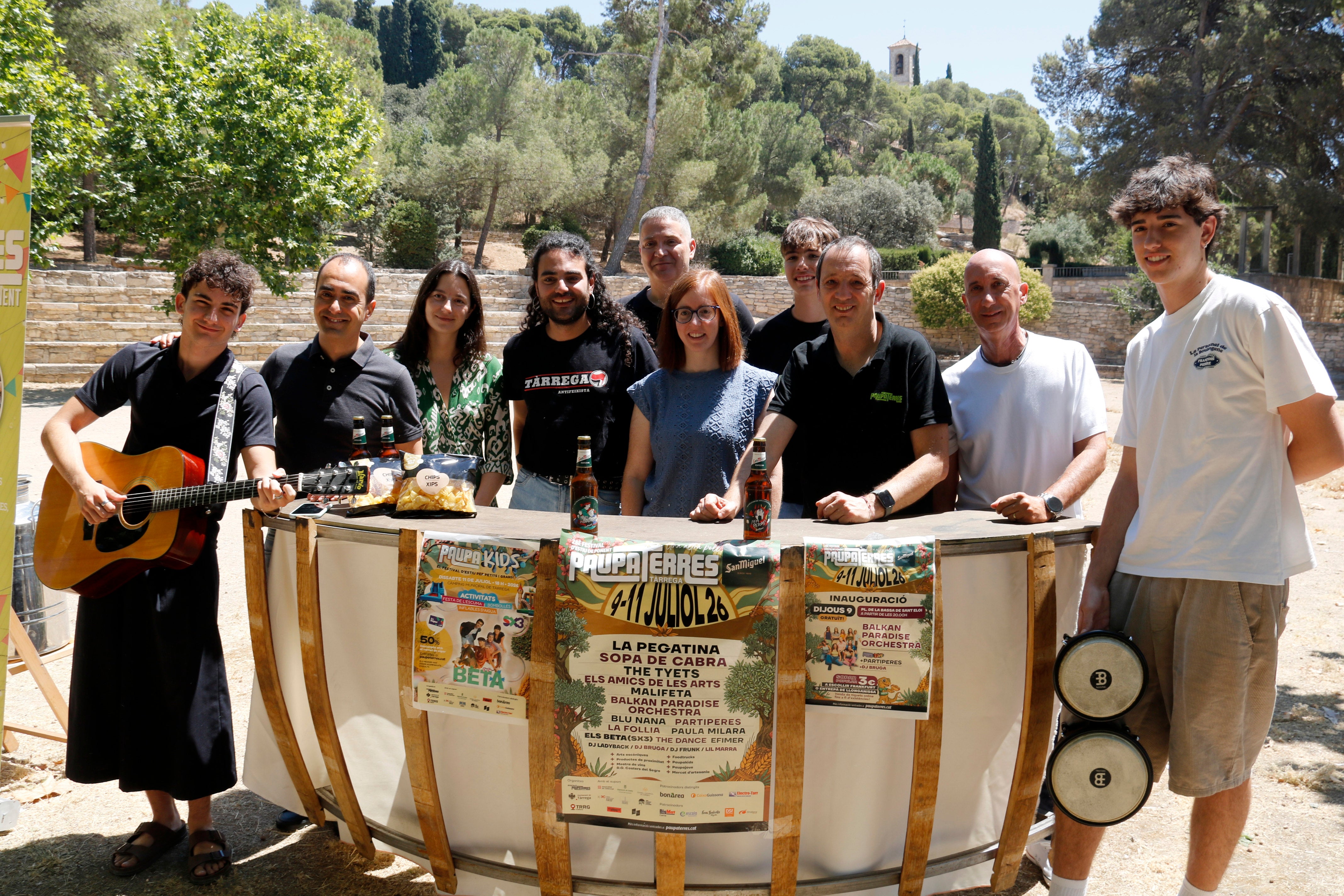 El Paupaterres celebra la 28a edició amb l'objectiu de tornar a omplir Tàrrega de música i cultura El Paupaterres celebra la 28a edició amb l'objectiu de tornar a omplir Tàrrega de música i cultura