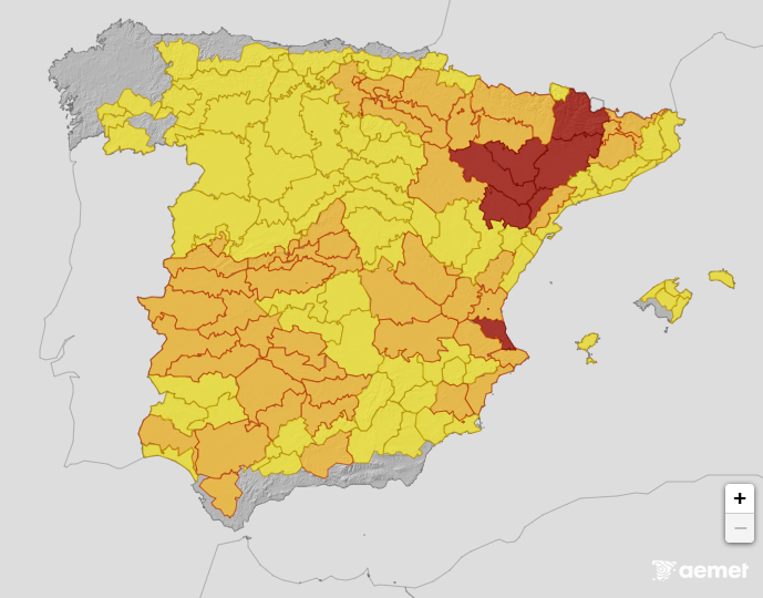 El calor aprieta y deja en Elche, Crevillent y Santa Pola en aviso naranja de la Aemet El calor aprieta y deja en Elche, Crevillent y Santa Pola en aviso naranja de la Aemet