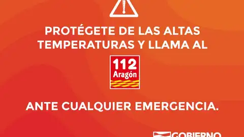 Aviso rojo por altas temperaturas en el sur de Huesca y naranja en capital oscense Aviso rojo por altas temperaturas en el sur de Huesca y naranja en capital oscense