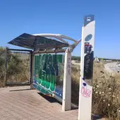Parada de autobús en La Mata (N-332) Parada de autobús en La Mata (N-332)