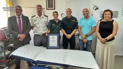 La Guardia Civil de Badajoz certifica la excelencia de su Escalón Médico con el sello de calidad Aenor La Guardia Civil de Badajoz certifica la excelencia de su Escalón Médico con el sello de calidad Aenor