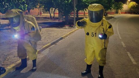 Actuaci&oacute;n de los Bomberos