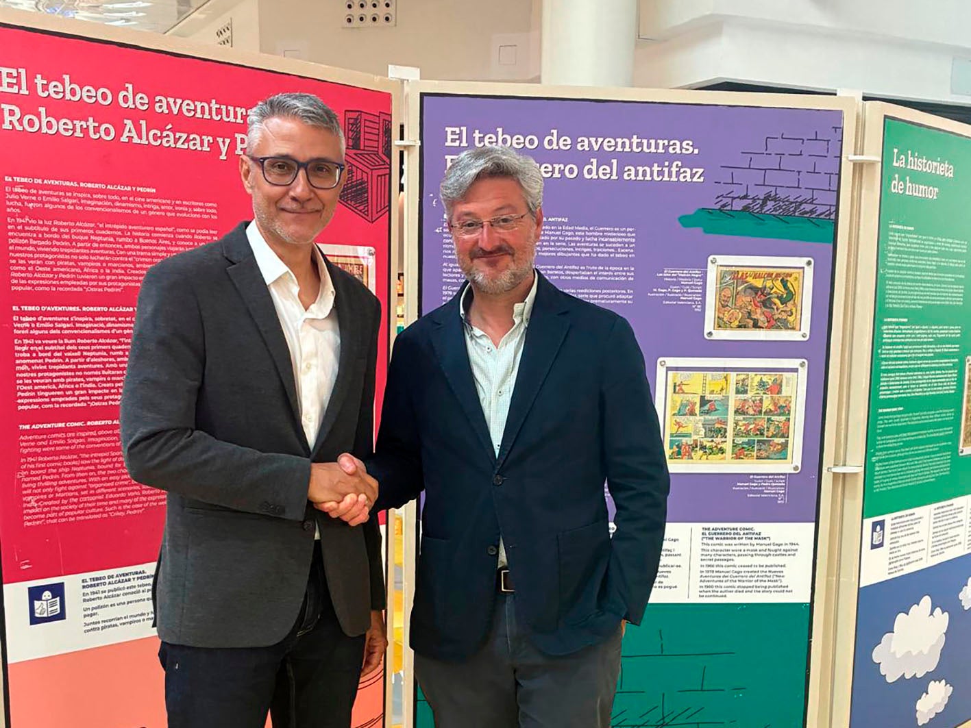 L’Aljub y el Museo de Puçol se unen en una exposición de tebeos históricos el siglo XX L’Aljub y el Museo de Puçol se unen en una exposición de tebeos históricos el siglo XX