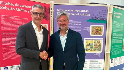 Rafael Martínez, director del Museo Escolar Puçol y Daniel Párraga, gerente de L’Aljub. Rafael Martínez, director del Museo Escolar Puçol y Daniel Párraga, gerente de L’Aljub.