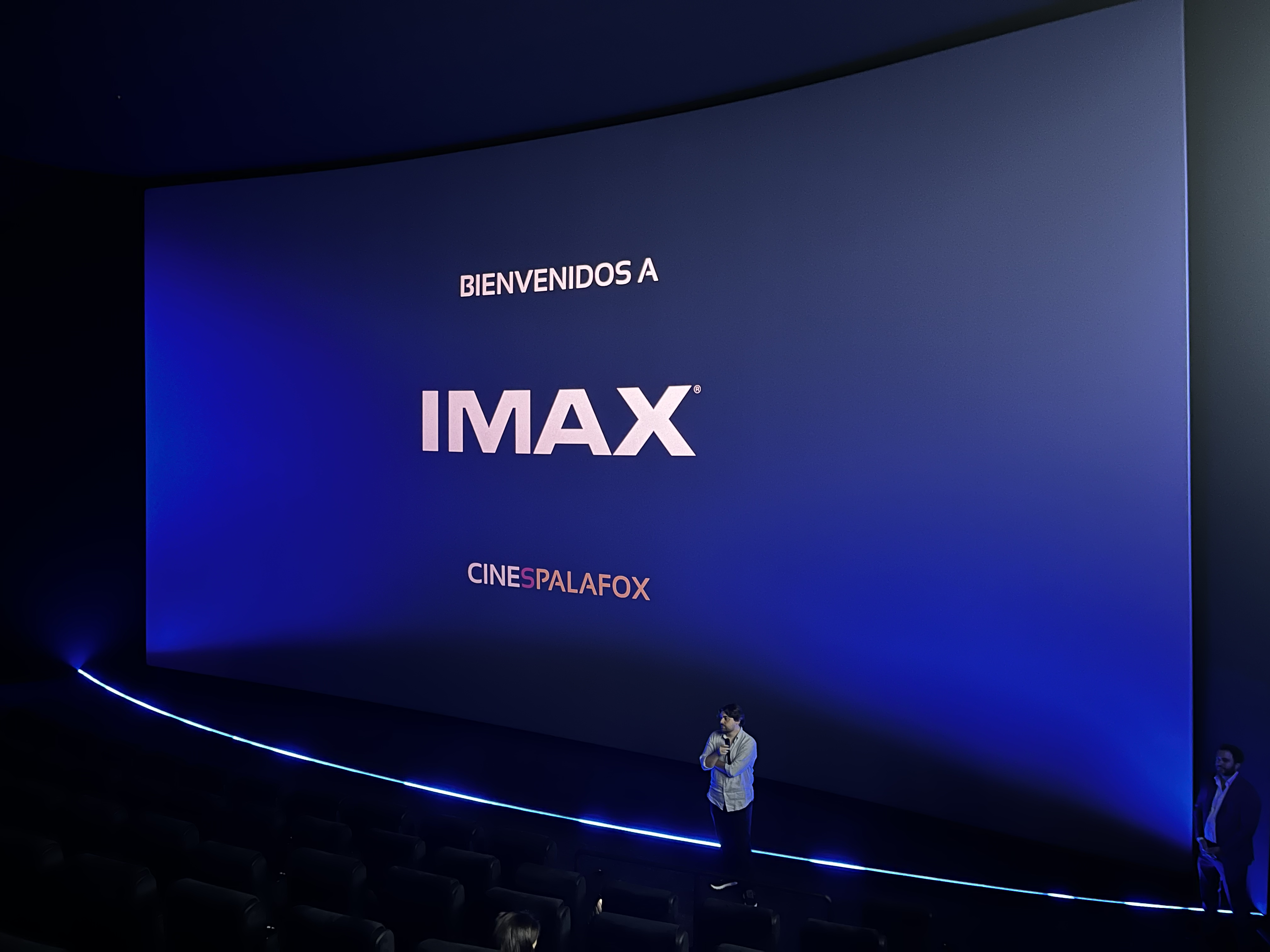 La nueva pantalla IMAX del Palafox revoluciona el cine en Zaragoza La nueva pantalla IMAX del Palafox revoluciona el cine en Zaragoza