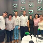 El periodista Rubén Amón en los estudios de Onda Cero Marina Baixa