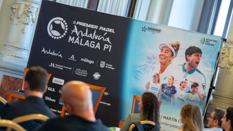 Presentaci&oacute;n del torneo M&aacute;laga Premier P&aacute;del P1