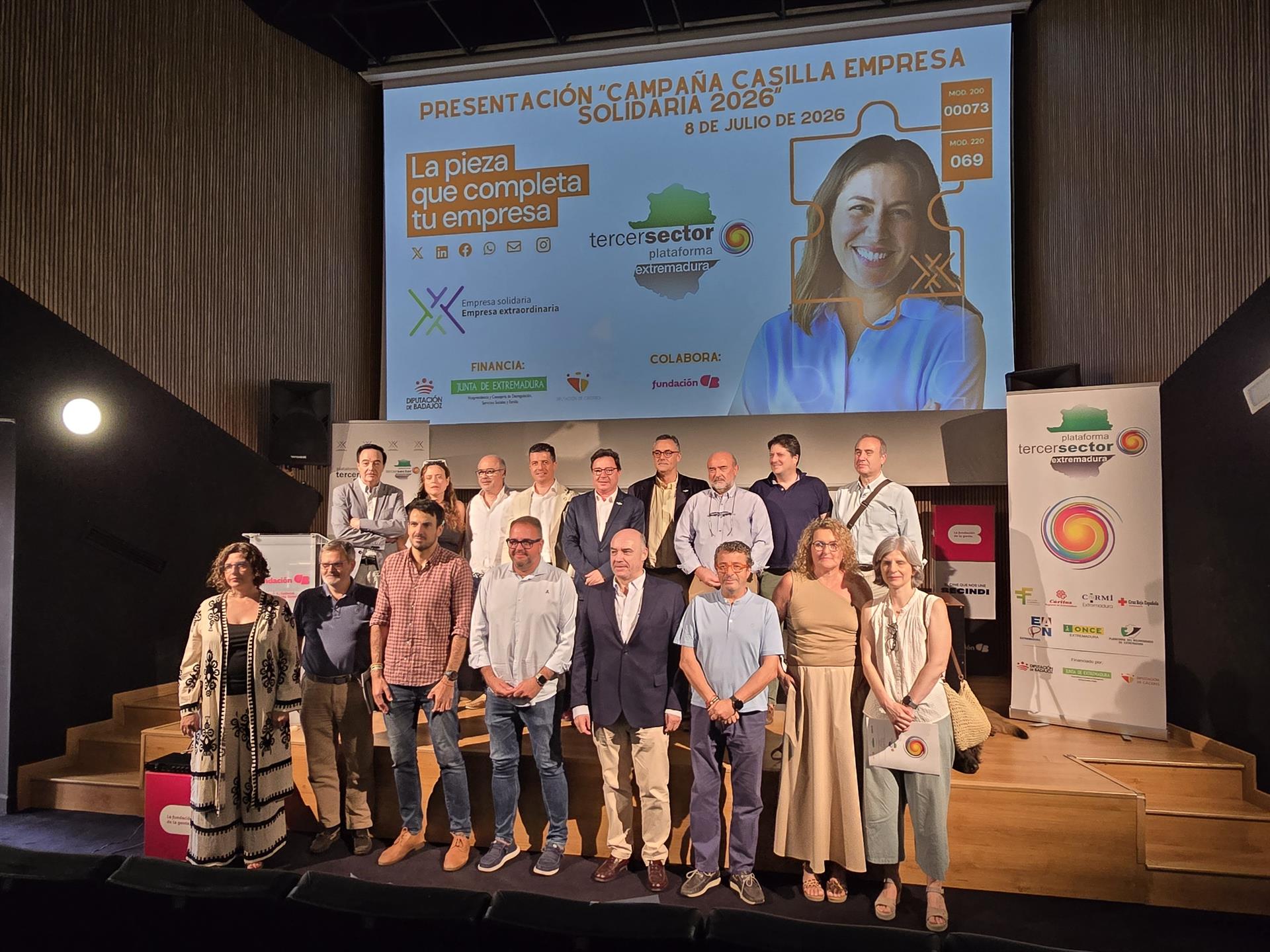La participación de las empresas extremeñas en la Casilla Solidaria en el Impuesto de Sociedades crece un 30% en 2025 La participación de las empresas extremeñas en la Casilla Solidaria en el Impuesto de Sociedades crece un 30% en 2025