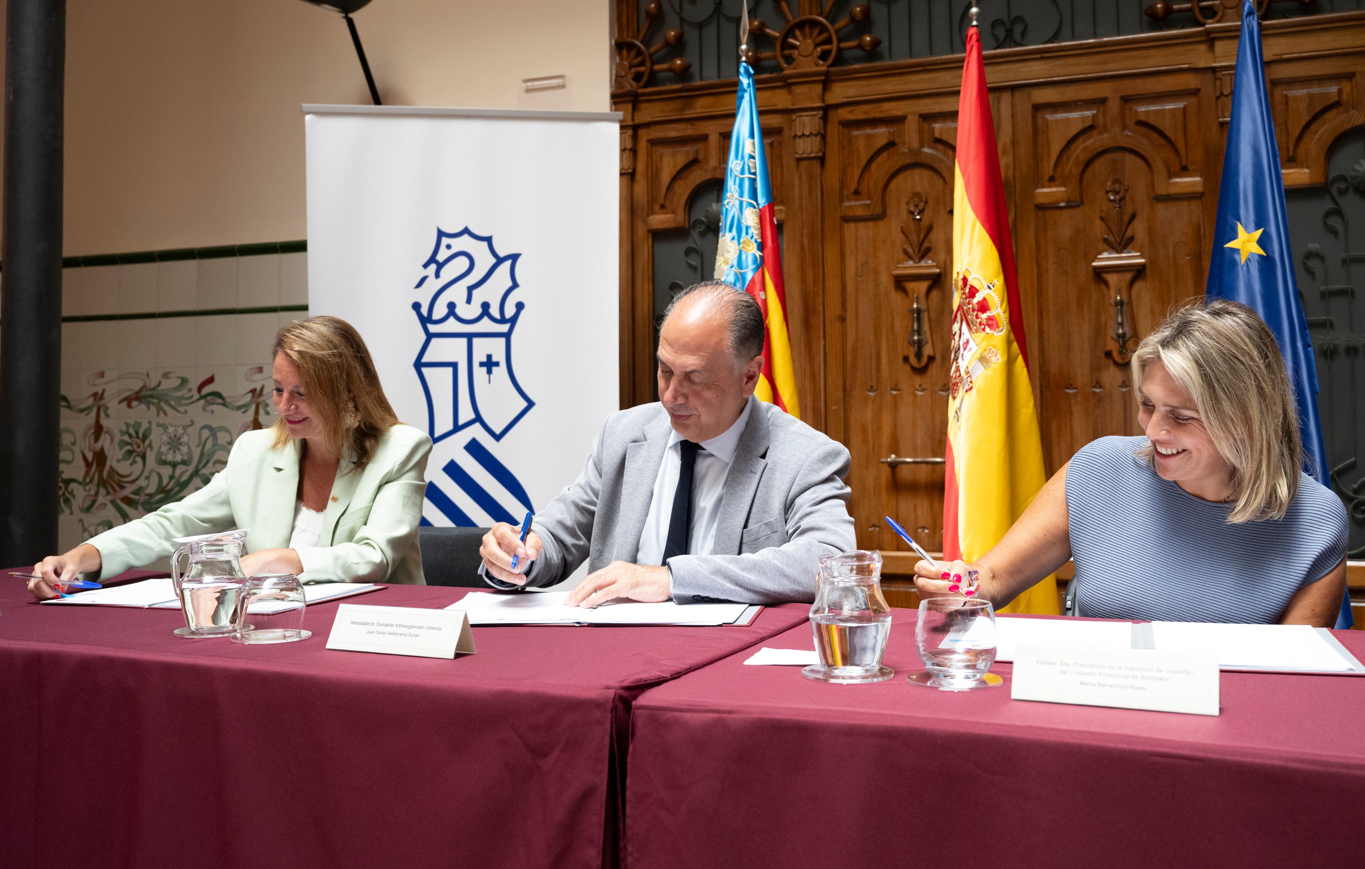 Bomberos de Castellón y el Consorcio Provincial refuerzan su coordinación para actuar en zonas limítrofes Bomberos de Castellón y el Consorcio Provincial refuerzan su coordinación para actuar en zonas limítrofes