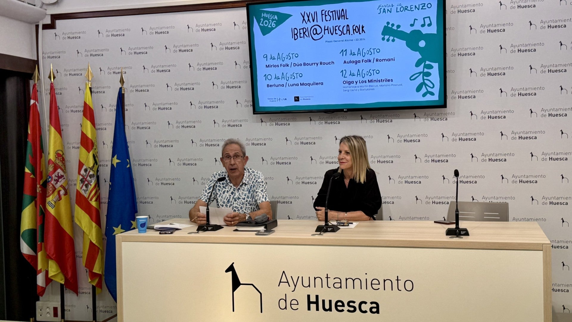 El Iberia Folk homenajeará a la gaita de boto aragonesa. El Iberia Folk homenajeará a la gaita de boto aragonesa.
