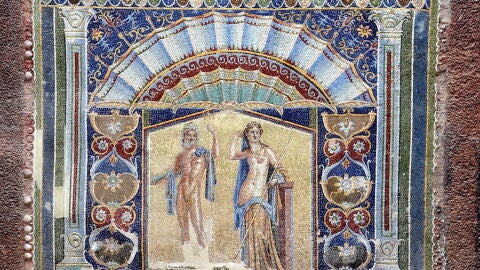  Herculano. Casa del Mosaico de Neptuno y Anfitrite. 
