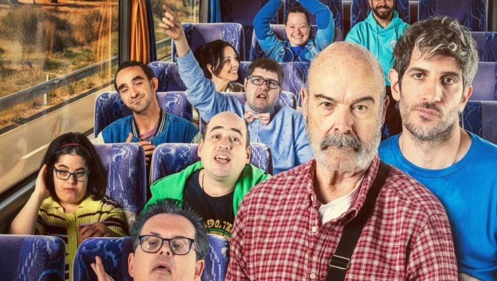 Antonio Resines junto a Quim Gutiérrez en una imagen promocional de la película