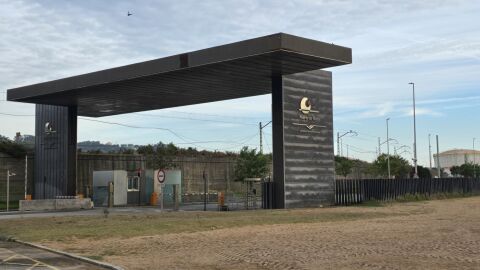 Acceso al puerto de El Musel (Gij&oacute;n)