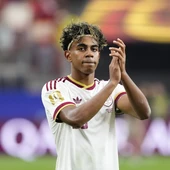 Imagen de Lamine Yamal durante el partido de España contra Portugal Imagen de Lamine Yamal durante el partido de España contra Portugal