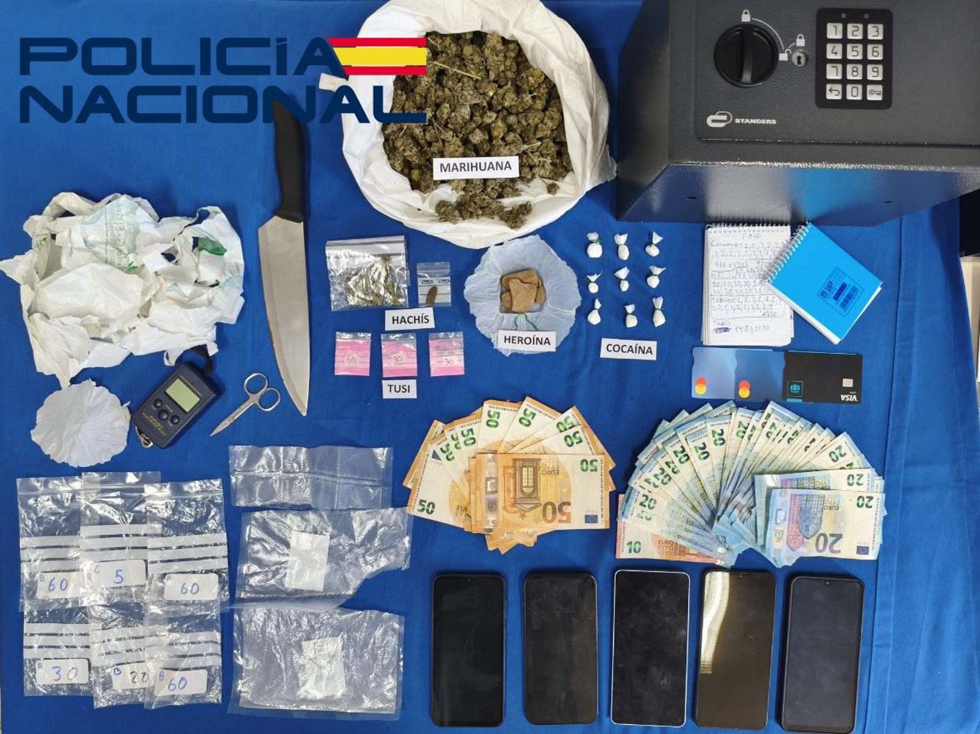 Dos jóvenes detenidos por regentar un punto de venta de drogas en Badajoz Dos jóvenes detenidos por regentar un punto de venta de drogas en Badajoz