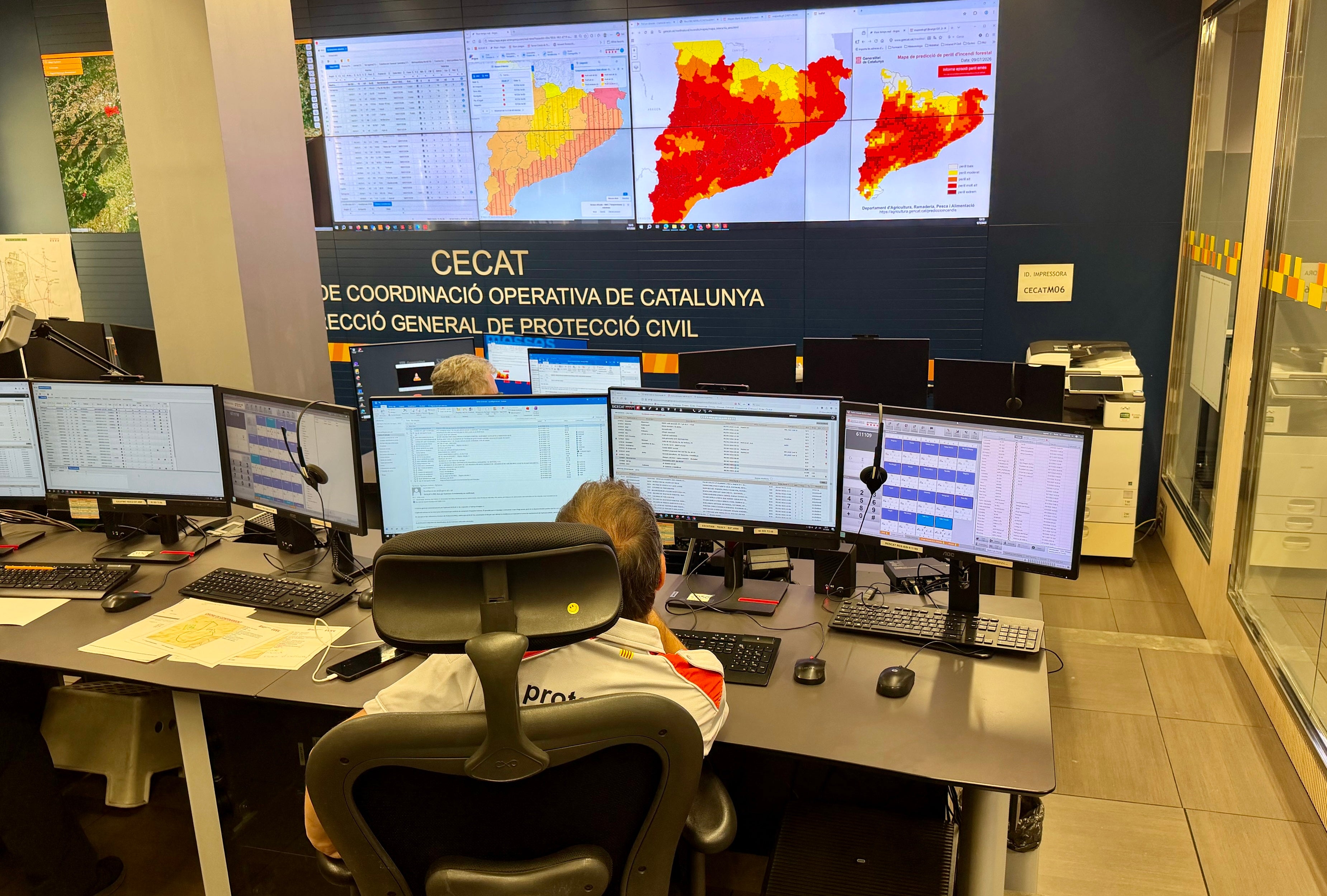 La calor afluixa uns dies, però tornarà a intensificar-se la setmana vinent La calor afluixa uns dies, però tornarà a intensificar-se la setmana vinent