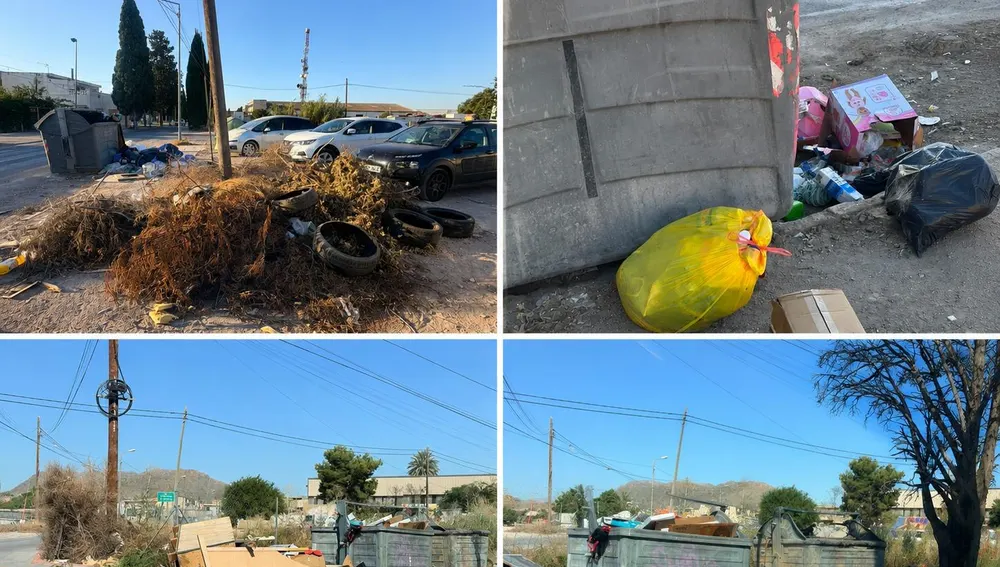 Abandono y suciedad en el barrio del Cementerio Abandono y suciedad en el barrio del Cementerio