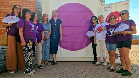 Un QR permitirá localizar el Punto Violeta en La Vaquilla de Teruel Un QR permitirá localizar el Punto Violeta en La Vaquilla de Teruel