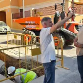 Obras de la nueva red de pluviales Obras de la nueva red de pluviales