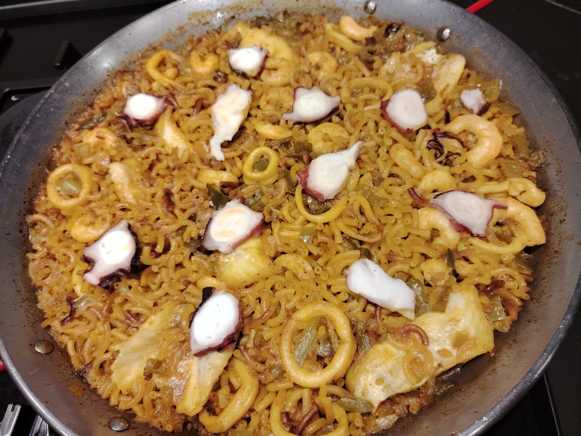 La receta veraniega, fideuá de Fina Villena La receta veraniega, fideuá de Fina Villena