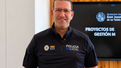 José Granados, jefe de la Policía Local de Sant Josep de sa Talaia José Granados, jefe de la Policía Local de Sant Josep de sa Talaia