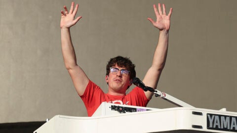 Charlie Puth, durante su concierto en Mad Cool 2026