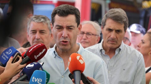 El presidente de la Junta de Andalucia Juanma Moreno/ EFE/Pepe Torres