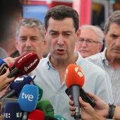El presidente de la Junta de Andalucia Juanma Moreno/ EFE/Pepe Torres