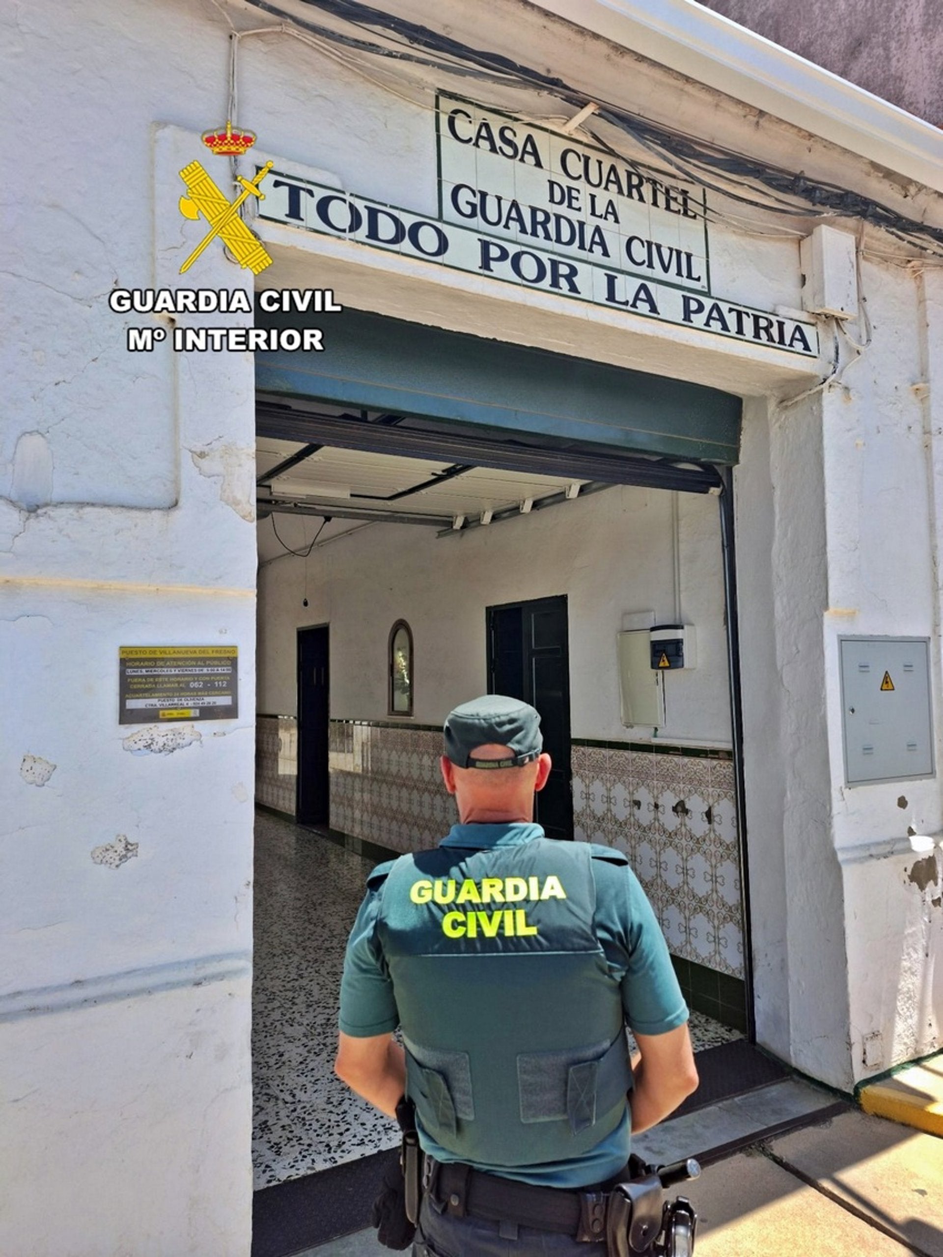 Detenidos dos vecinos de Villanueva del Fresno acusados del robo en una vivienda en obras de la localidad Detenidos dos vecinos de Villanueva del Fresno acusados del robo en una vivienda en obras de la localidad