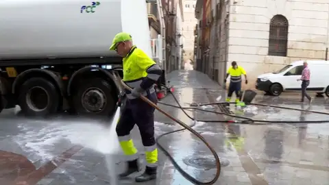 Teruel refuerza el dispositivo de limpieza de la Vaquilla Teruel refuerza el dispositivo de limpieza de la Vaquilla