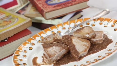 At&uacute;n con chocolate