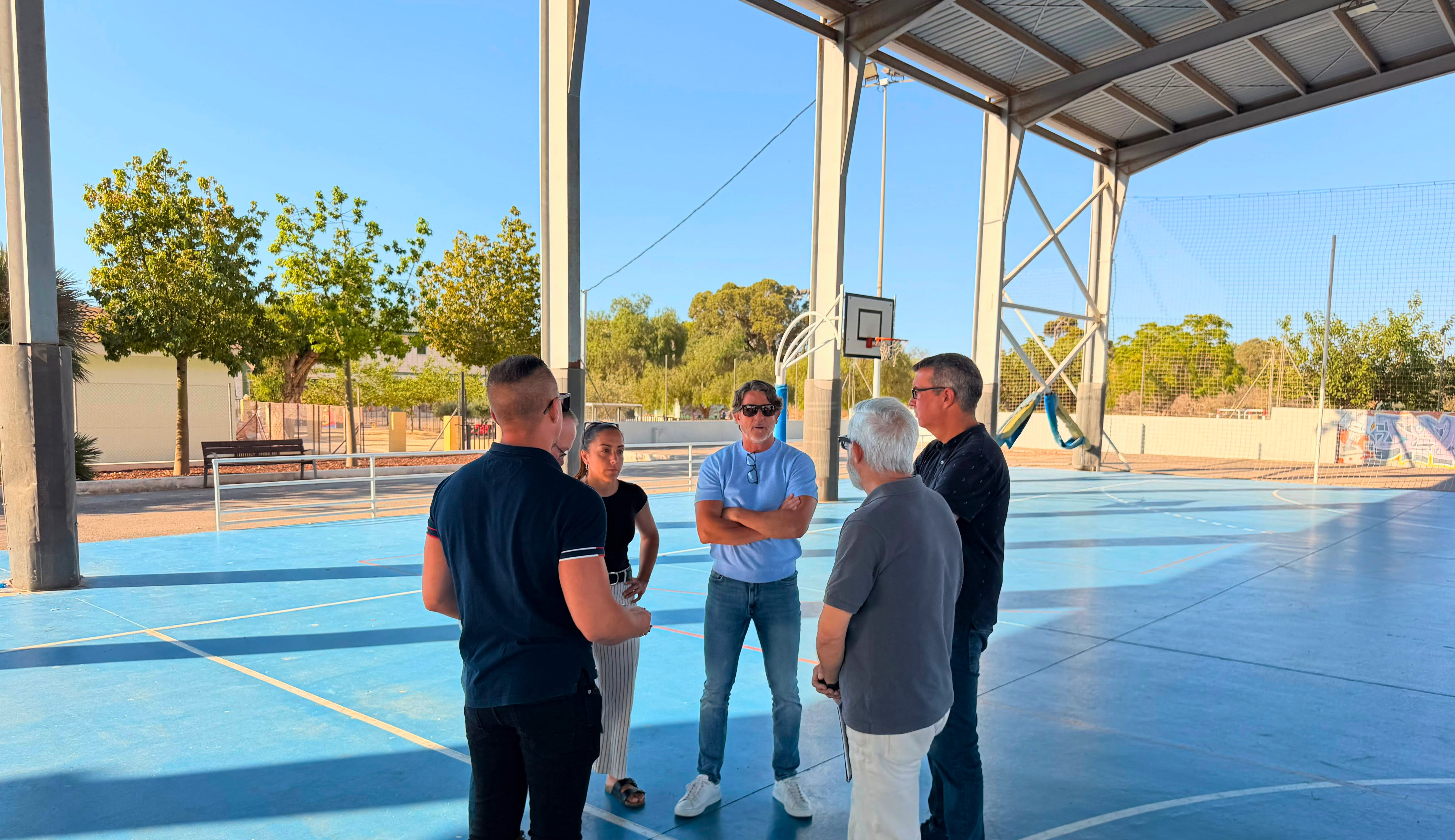 Villajoyosa renovará las pistas del polideportivo la Torreta Villajoyosa renovará las pistas del polideportivo la Torreta