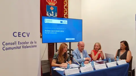 El Consell Escolar de la Comunitat Valenciana celebra su pleno semestral en Villajoyosa El Consell Escolar de la Comunitat Valenciana celebra su pleno semestral en Villajoyosa