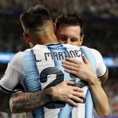 Lionel Messi celebra el triunfo de Argentina ante Suiza y su clasificación para semifinales del Mundial