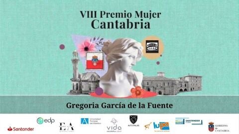 Gregoria Garc&iacute;a de la Fuente, candidata al VIII Premio Mujer Cantabria